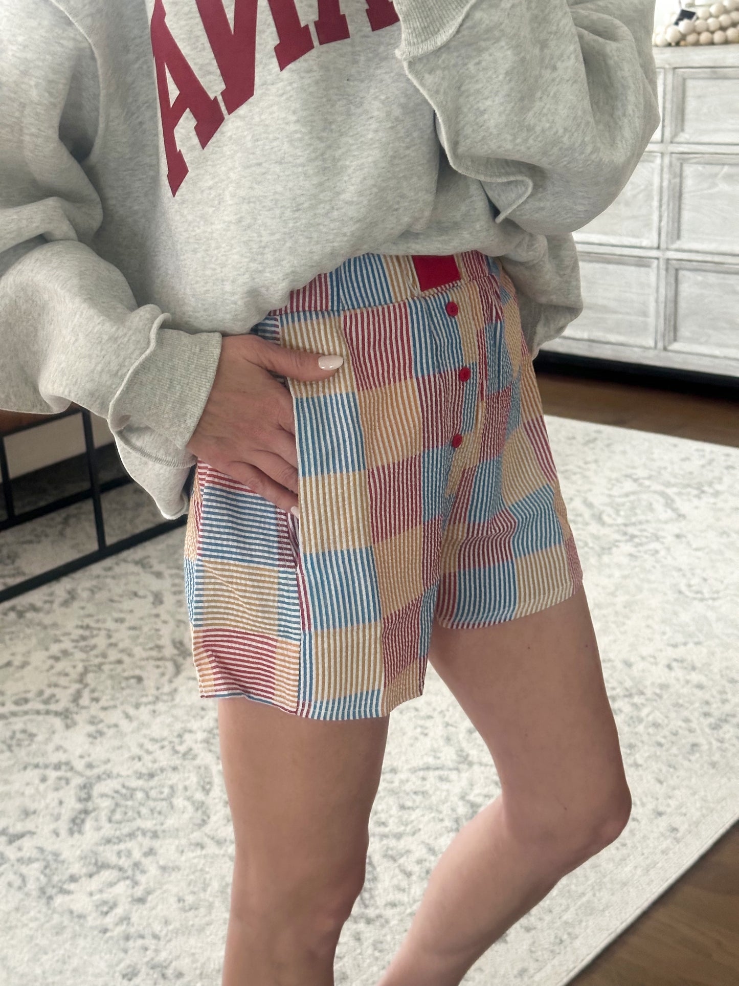 Red Mix Boxer Shorts