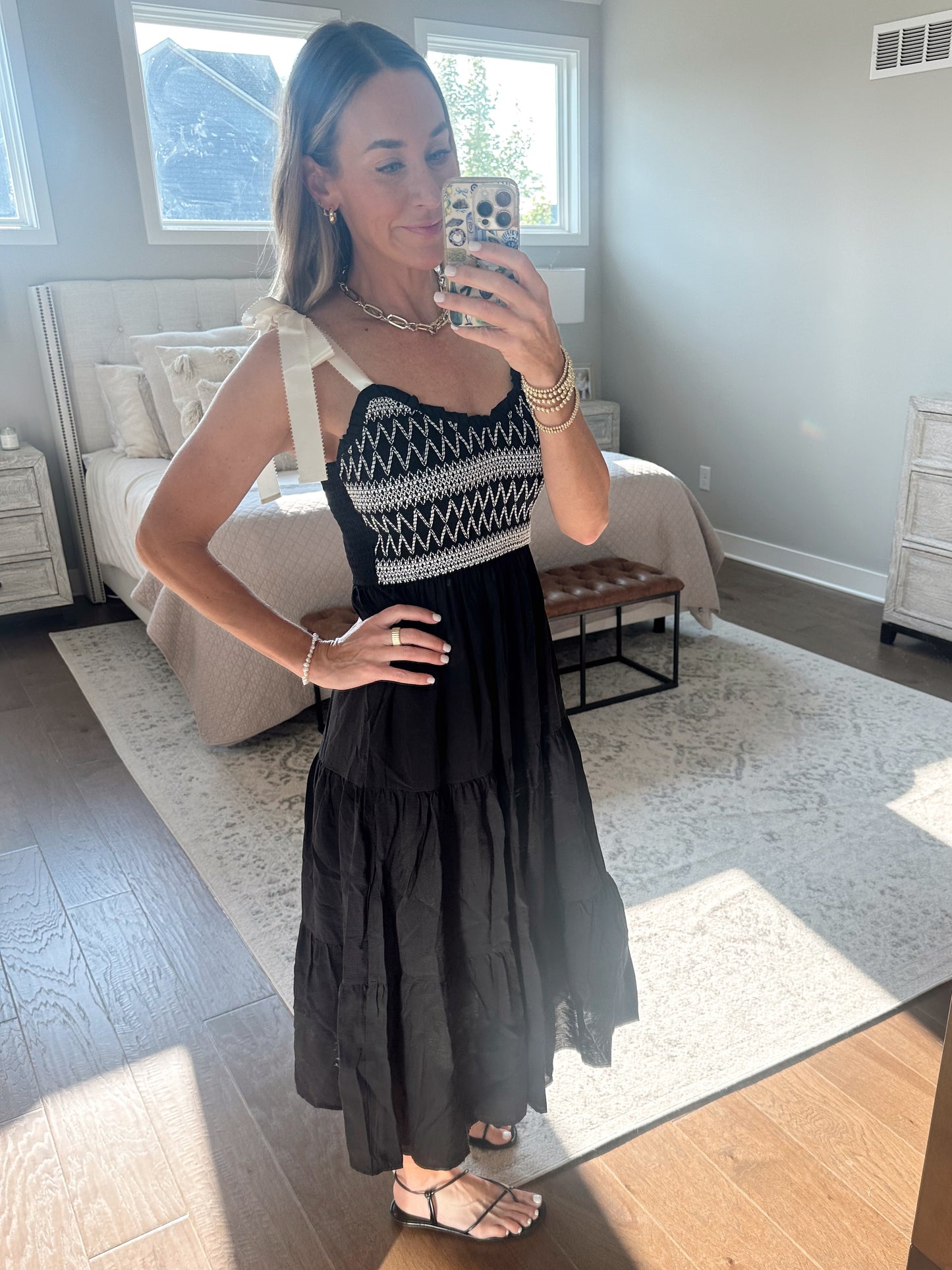 Black Ribbon Maxi
